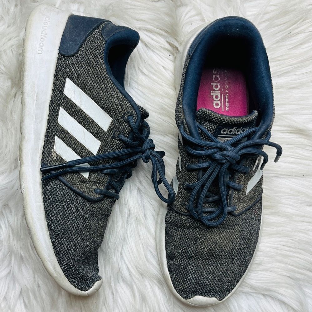 Adidas Cloudfoam Sneakers Grey and White Size 7